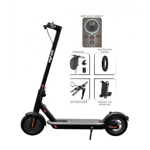 Ring električni trotinet RX2 black set Slike