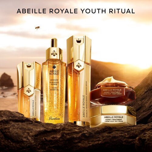 Guerlain Abeille Royale Honey Treatment Day Cream dnevna krema za učvrstitev kože in proti gubam polnilni 50 ml Slike
