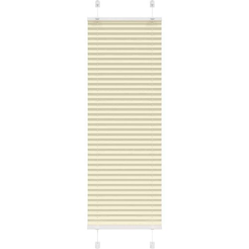 vidaXL Plisirana roleta krem 40x100 cm širina tkanine 39,4 cm Cene