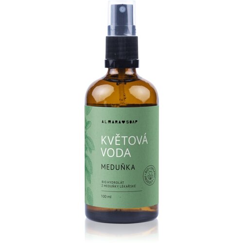 Almara Soap Floral Water Lemon balm voda za obraz za suho kožo 100 ml Cene