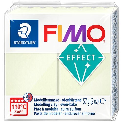 Artmie FIMO Effect polimerna glina 57g | Light night fluorescent Cene