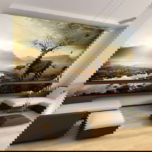  Tapeta - Deers by mountain stream 450x270 Cijene