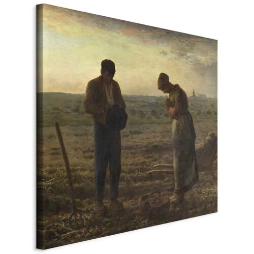  Slika - Jean-François Millet – The Angelus 40x40 Na talijanskom platnu Cene