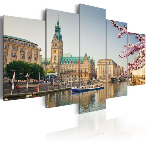  Slika - Spring in Hamburg 100x50 Slike