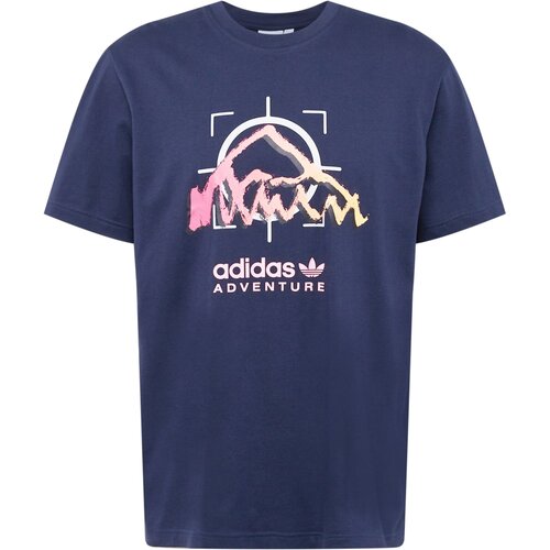 Adidas Majica mornarsko plava / marelica / pastelno roza / bijela Slike