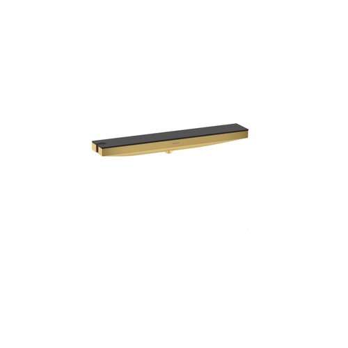 Hansgrohe Rainfinity Polished Gold Optic zidni priključak za tuš creva sa držačem ručnog tuša levo i policom 26843990 Cene