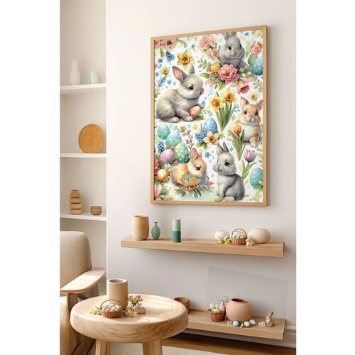 WALLXPERT Arteastermodel41-5070 Višenamenska Dekorativna Slika u Ram Cene