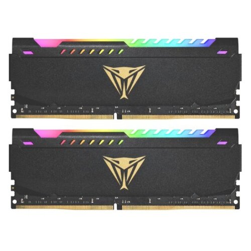 Patriot Viper Steel RGB Kit 32GB (2x16GB) DDR4-3200 DIMM PC4-25600 CL18, 1.35V Cene