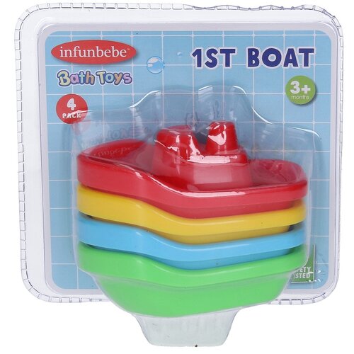 Infunbebe igračka za bebe moj prvi brod šarena Slike