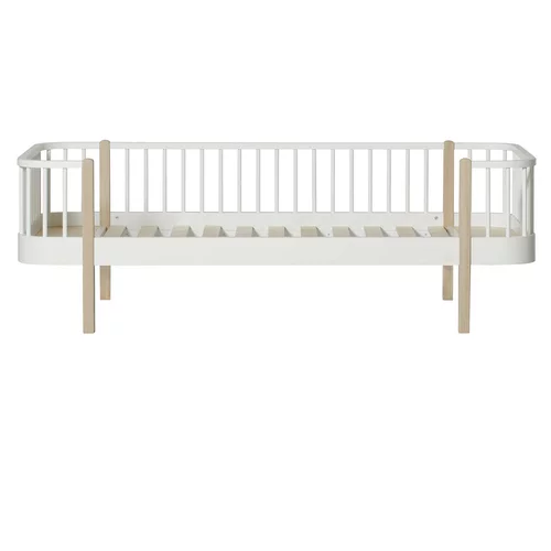 Oliver Furniture® dječji krevetić wood day bed 90x200 white/oak