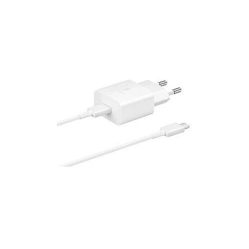 Samsung punjač 15W Type-C + kabel Type-C ( EP-T1510 ) bela Slike