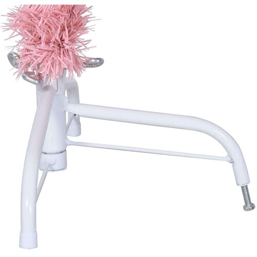VidaXL Umjetno predsvijetljeno božićno drvce Ružičasta 120 cm PVC Slike