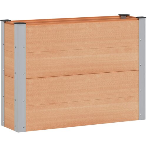 vidaXL Vrtna visoka greda Rjava 100 x 30 x 72 cm, (5000287818) Cene