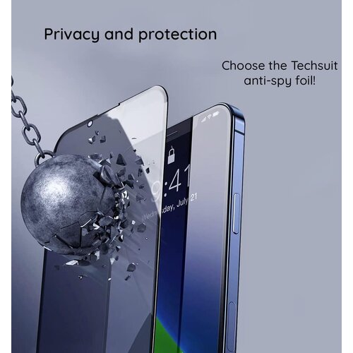 Techsuit 111D kaljeno Privacy Full Glue steklo za Xiaomi Redmi Note 13 5G Slike