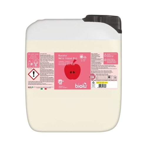 Biolu Tekući deterdžent za rublje Crvena jabuka - 5 l Slike
