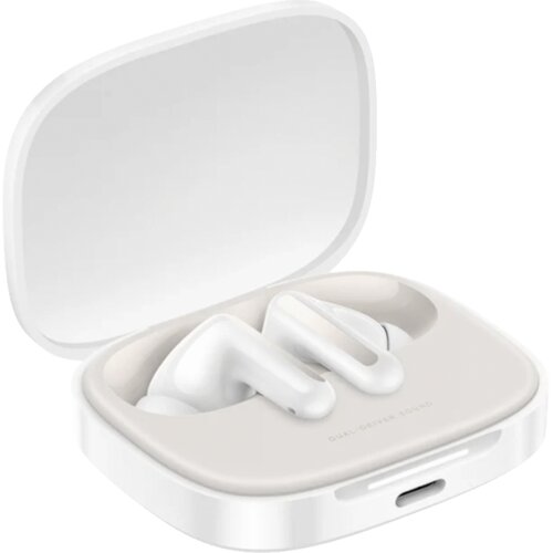 Xiaomi Redmi Buds 6 bijela trajanje baterije 42h Bluetooth 5.4 Slike