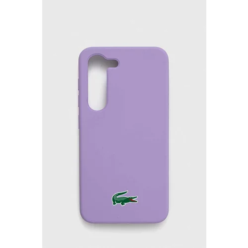 Lacoste Etui za telefon S23 S911 vijolična barva