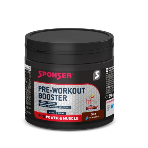 Sponser Sport Food Pre-Workout Booster Apple-Raspberry - 256 g Cijene