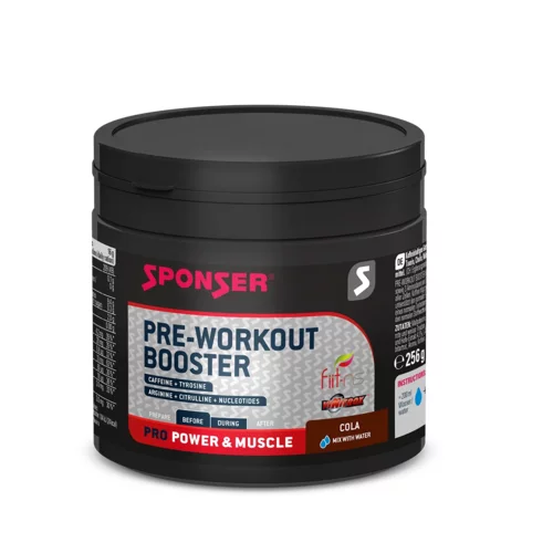Sponser Sport Food Pre-Workout Booster Apple-Raspberry - 256 g