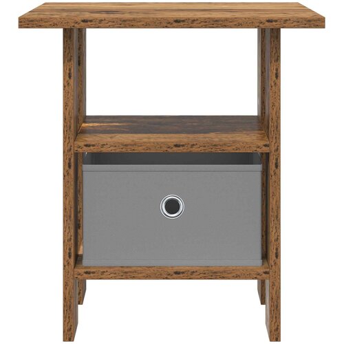  Noćni ormarić s ladicama 2 pcs Staro drvo 41 x 40 x 45 cm Slike
