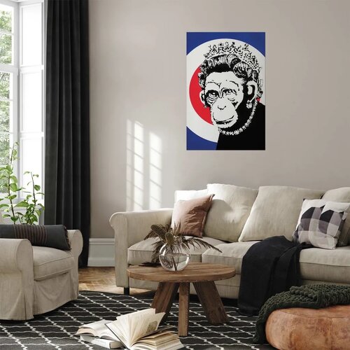  Plakat - Monkey Queen 21x30 Bez okvira Slike