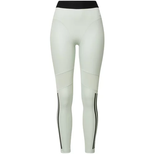 ADIDAS SPORTSWEAR Športne hlače 'Hyperglam 3-Stripes' pastelno zelena / črna / bela