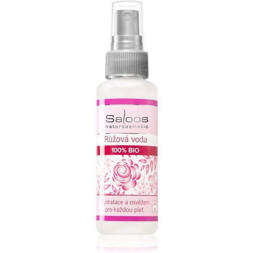 Saloos Floral Water Rose 100% Bio cvetlična voda za obraz za posvetlitev in revitalizacijo 50 ml Cene