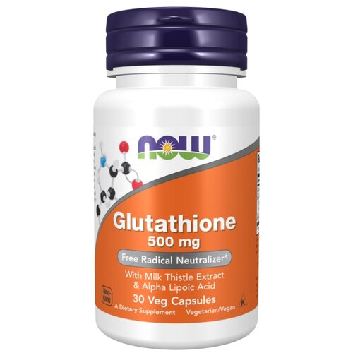 Now Foods Glutation NOW, 500mg (30 kapsul) Slike