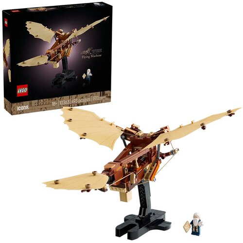 Lego Icons: Letalni stroj Leonarda da Vincija Cene