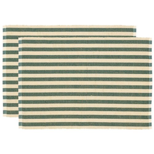 Södahl Platnena podloga 2 kom 33x48 cm Statement Stripe - Cijene