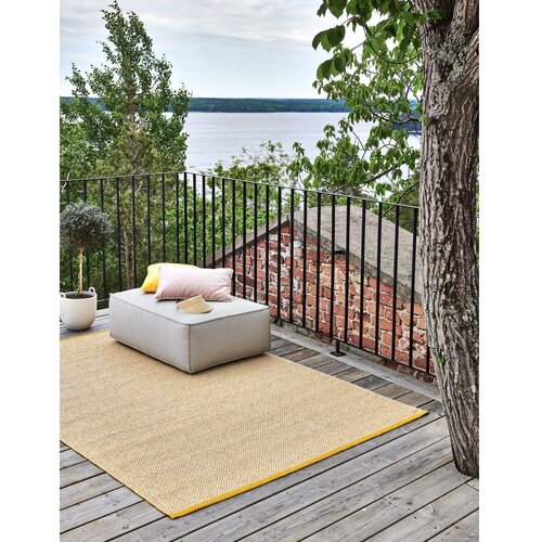 Pappelina gorčično rumena notranja in zunanja preproga 85x160 cm effi mustard &amp;ndash; Slike