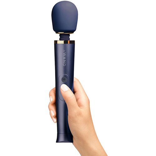 Le Wand Petite - ekskluzivni vibrator za masažu na baterije (plavi) Cijene