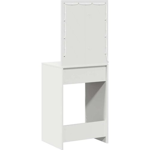VidaXL Bijela Konstruirano drvo 50 x 41 x 135 cm Ogledalo Slike