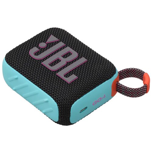 JBL bluetooth zvučnik GO4 vodootporan funky black Slike