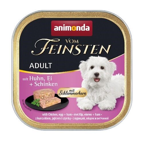 Animonda Vom Feinsten Classic pi&scaron;čanec, jajce in &scaron;unka - mokra hrana za pse - 150g, (21385790) Cene