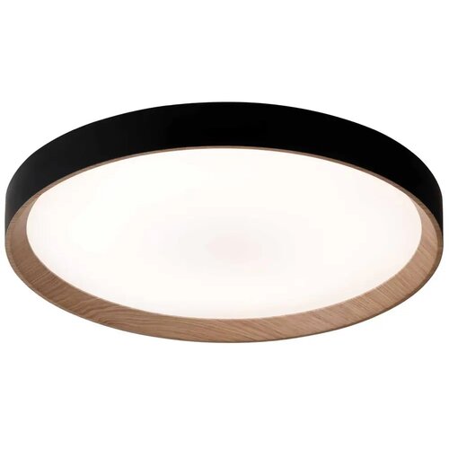 Ferotehna plafonjera gabriela led 24 w 1440 lm 3000/4000/6500 k 38 cm tamno drvo/crna Slike