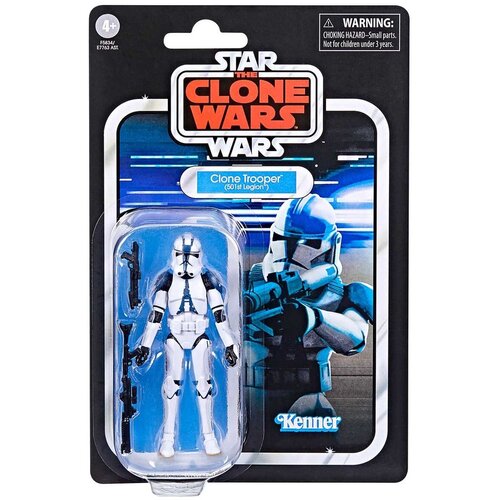 Star Wars Igrača Star Wars The Vintage Collection Clone Trooper (501st Legion), merilo 9,5 CM Figura Clone Wars, 4 in več, (20839134) Slike