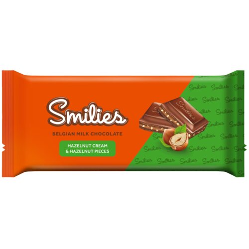 Nepoznato Čokolada SMILIES komadići lešnika 98g Cene