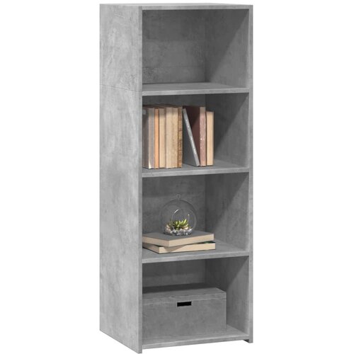  Visoka komoda boja betona 45 x 41 x 124 cm konstruirano drvo Slike