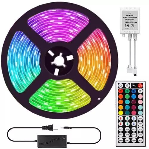  Set 300 rgbw led trake i kontroler IP65 4,5 m vodootporan Slike
