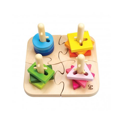 Hape natikanka E0411 puzzle Slike