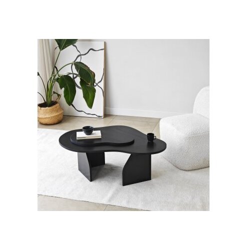 Hanah home Club sto Melted, 105x35x65 cm, Crni Slike