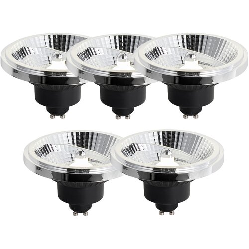 LUEDD Komplet 5 GU10 3-stopenjskih zatemnitvenih LED žarnic 111 mm 10,5 W 770 lm 4000 K Cene