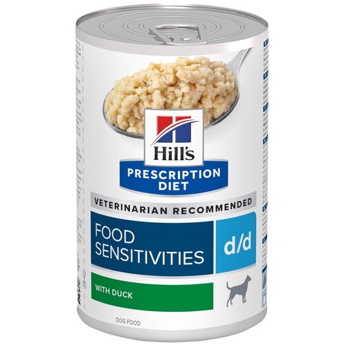  10 + 2 gratis! Hill's Prescription Diet 12 x 350 g/360 g/370 g - d/d Food Sensitivities mokra hrana za pse z raco (12 x 370 g) Cijene