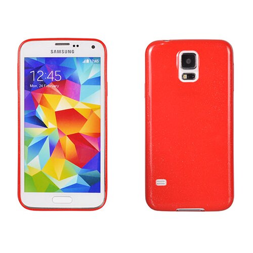  Gumijasti / gel etui Candy Case za LG K10 - rdeči Cene