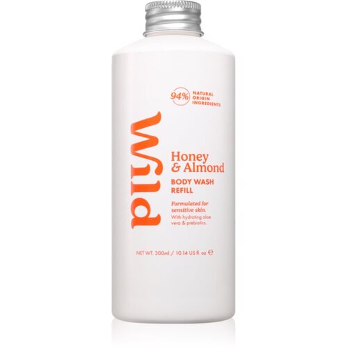 WILD Honey and Almond Refill gel za tu&amp;scaron;iranje zamjensko punjenje 300 ml Slike