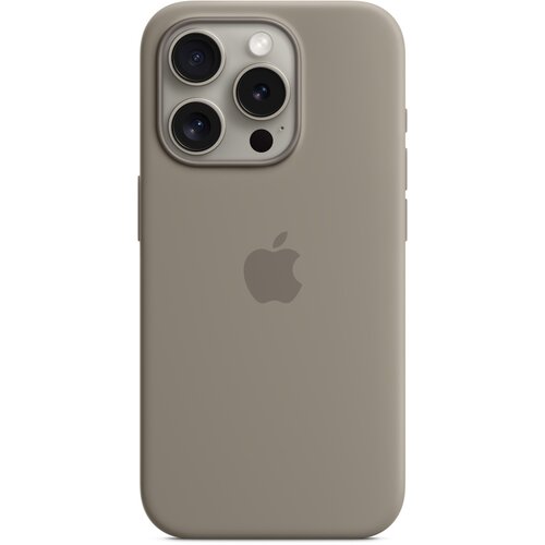 Apple iPhone 15 Pro Silicone Case Magsafe Clay, (20740847) Cene