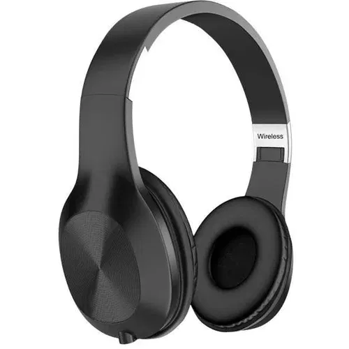 RIFF iKaku Bluetooth 5.0 brezžične superbasovske slušalke z Micro SD črne, (21153516)