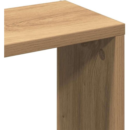 vidaXL Zidna polica Artisan hrast 36x16x90 cm Konstruirano drvo Cijene