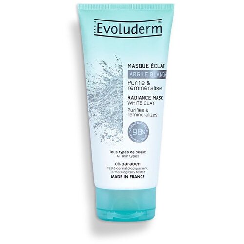 Evoluderm WHITE CLAY RADIANCE Maska za lice 100ml Cene